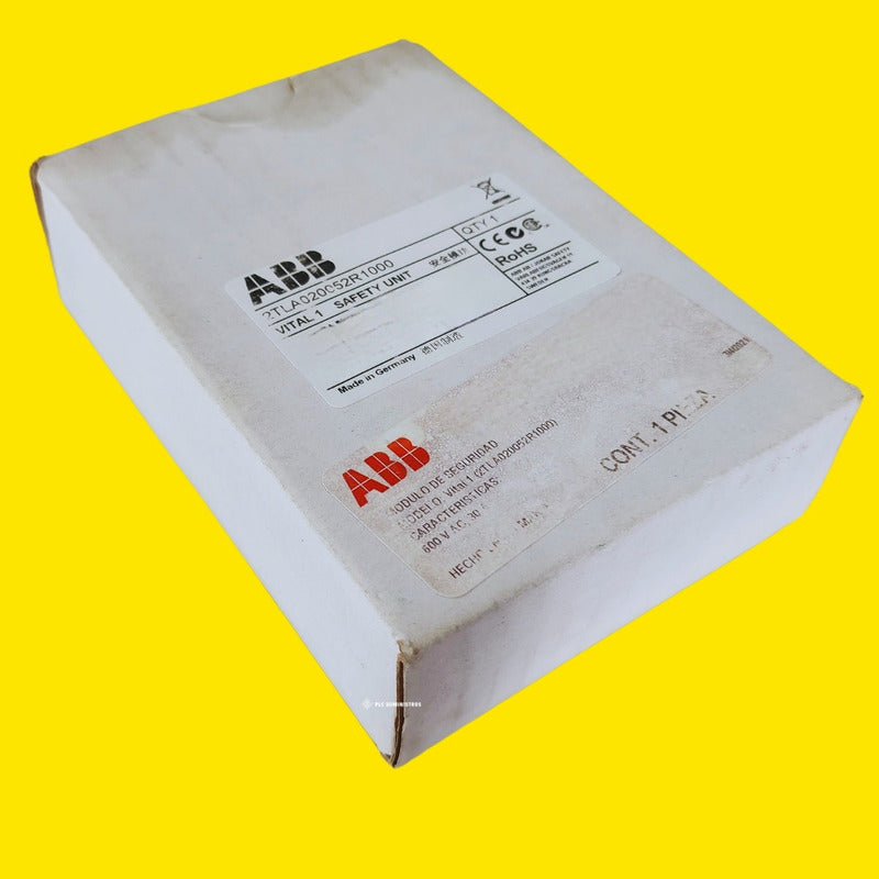 Abb Vital 1 2tla020052r1000 Safety Controller 24v Dc 2no