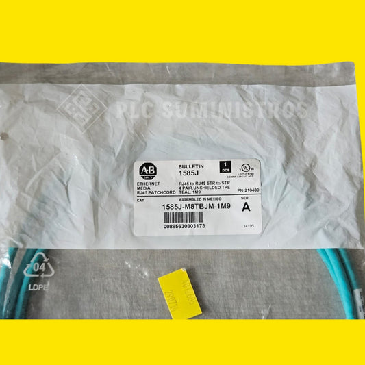 Allen-bradley 1585j-m8tbjm-1m9 Cable De Conexión Rj45 Ser. A