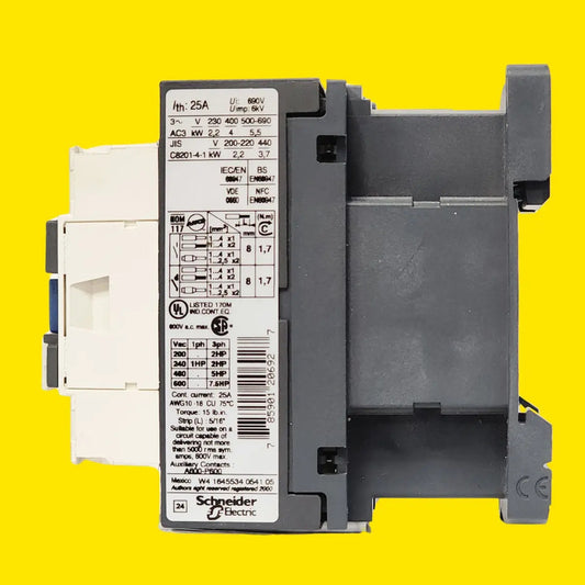 Telemecanique Lc1d09m7 Contactor 9a 5hp 220v