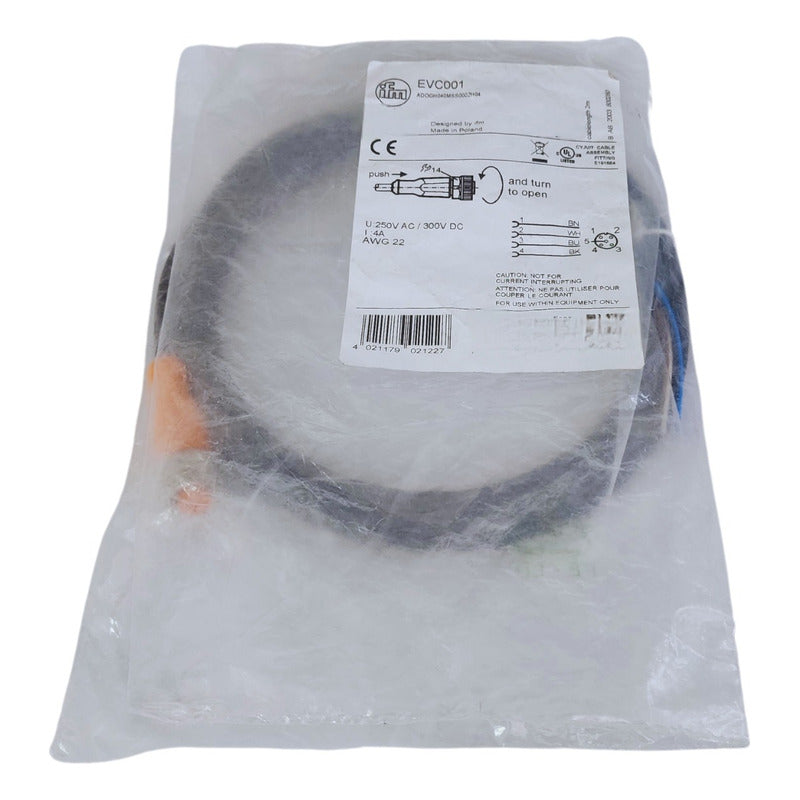 Ifm Evc001 Cord Set Adogh040mss0002h04