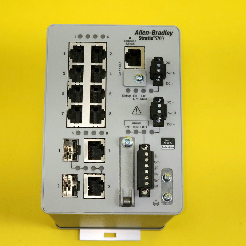 Allen Bradley 1783-bms10cgp Stratix 5700 10 Puertos. Usado