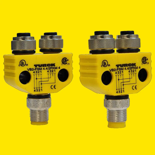 Turck Vb2-fsm 4.4/fkm 4 Conector M12 Fkm U0098