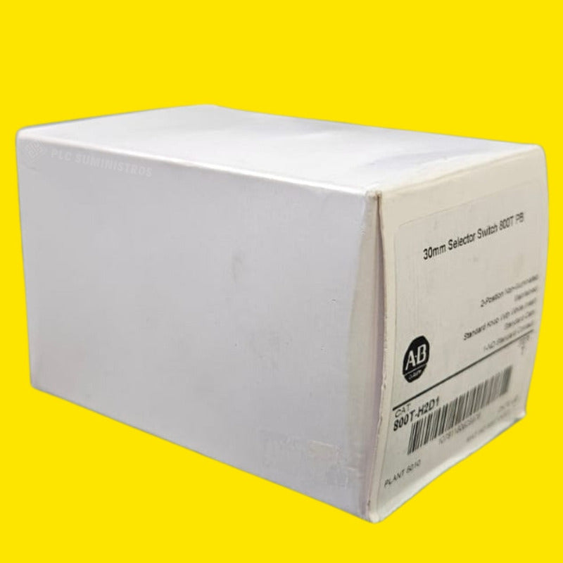 Allen-bradley 800t-h2d1 Selector 2-posición Mantiene 30mm Negro/blanco