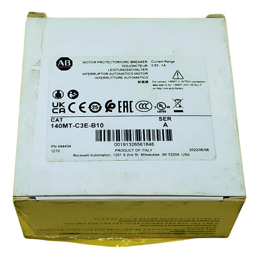 Allen-bradley 140mt-c3e-b10 Disyuntor De Protección De Motor 1
