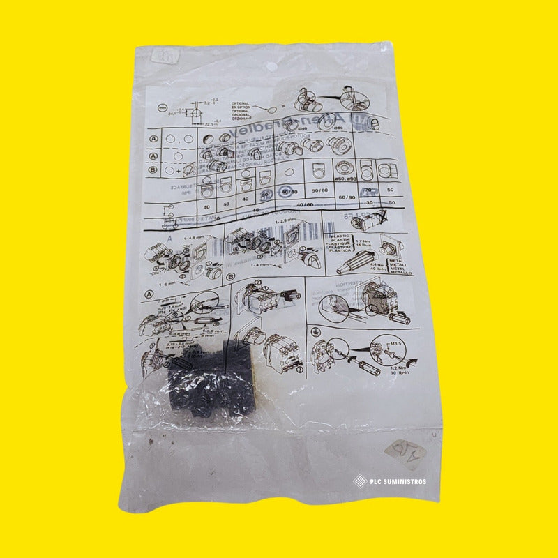 Allen Bradley 800fp-lf5 Pulsador Amarillo