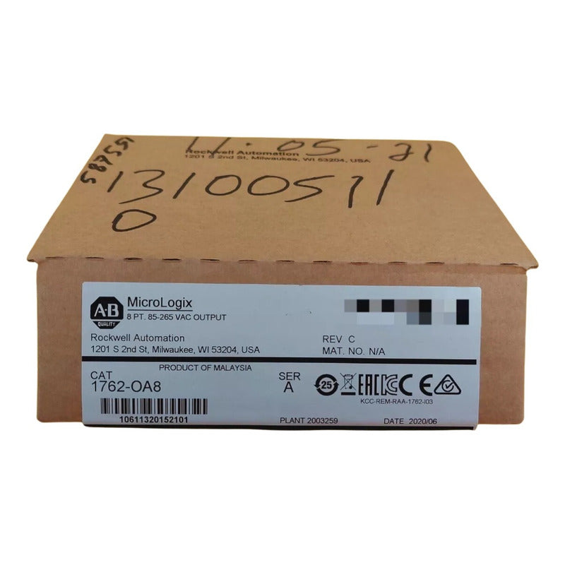 Allen Bradley 1762-oa8 Módulo De Salida Plc*