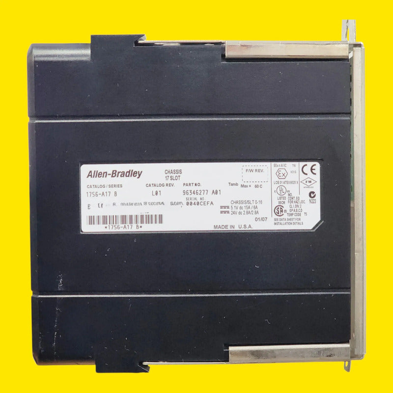 Allen-bradley 1756-a17 Bastidor 17 Ranuras Plc