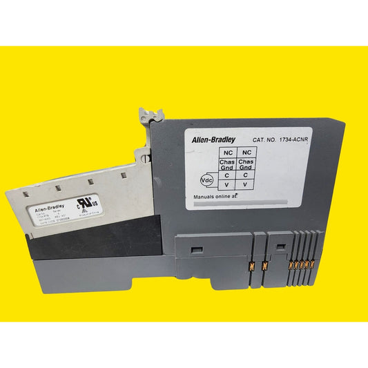 Allen-bradley 1734-acnr Point I/o 24v Dc Controlnet Adapter
