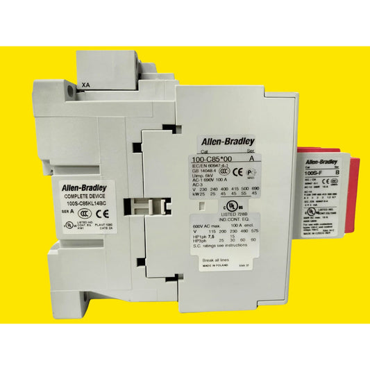 Allen-bradley 100s-c85kl14bc Contactor De Seguridad