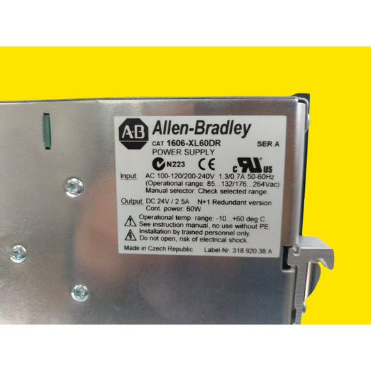 Allen-bradley 1606-xl60dr Fuente De Alimentación Redundante