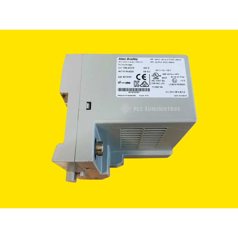 Allen Bradley 1794-acn15 Controlnet Adaptador 19.2to 31.2vd