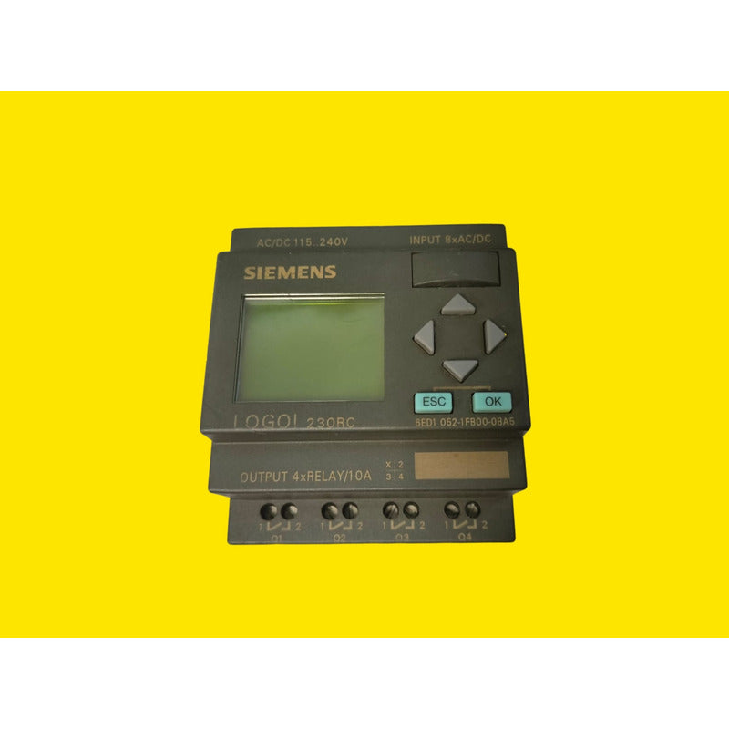 Siemens Logo! 230rc 6ed1 052-1fb00-oba5 Modulo Logico