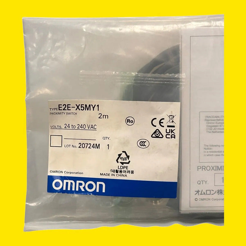 Omron E2e-x5my1 Sensor De Proximidad Inductivo