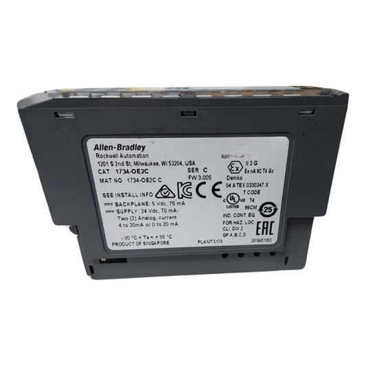 Allen-bradley 1734-oe2c Modulo De Salida Analogica