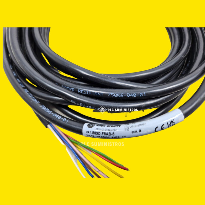 Allen Bardley - Allen Bradley 889d-f8ab-5 Cable Nuevo