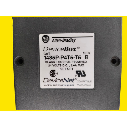 Allen-bradley 1485p-p4t5-t5 Devicebox De 4 Puertos
