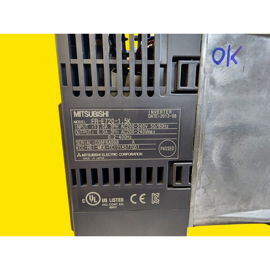 Mitsubishi Fr-e720-1.5k Inversor De Frec.