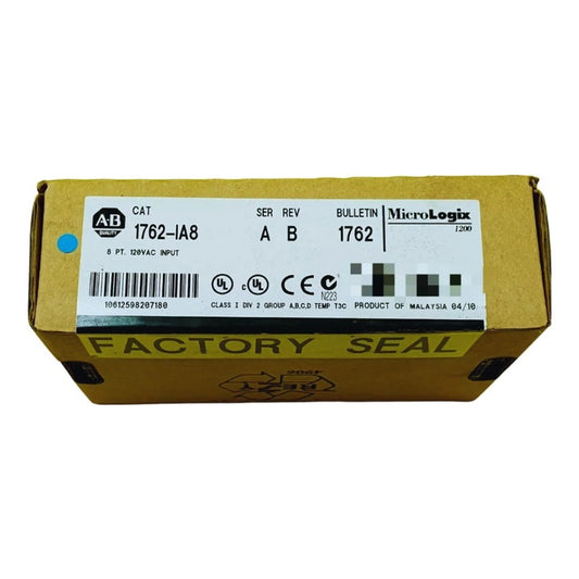 Allen-bradley 1762-ia8 Micro 8-pt 120vac