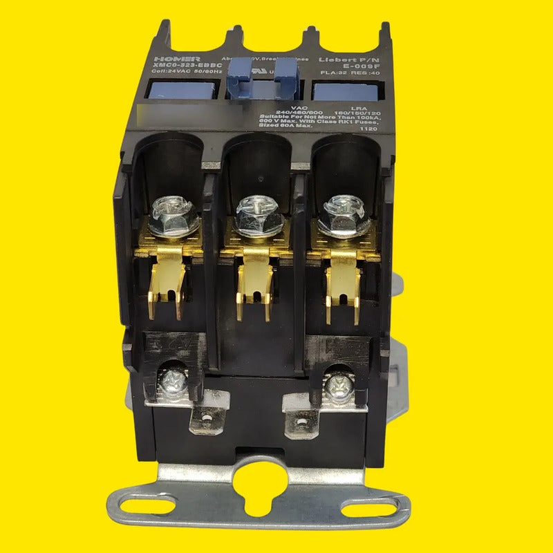 Contactor Emerson Liebert E-009f 24vac 40a 3p Hvac