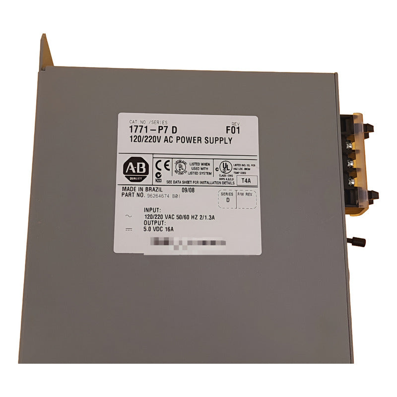 Allen Bradley Power Supply 1771-p7
