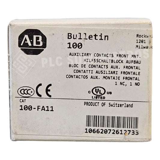 Allen-bradley 100-fa11 Bloque Contacto Auxiliar