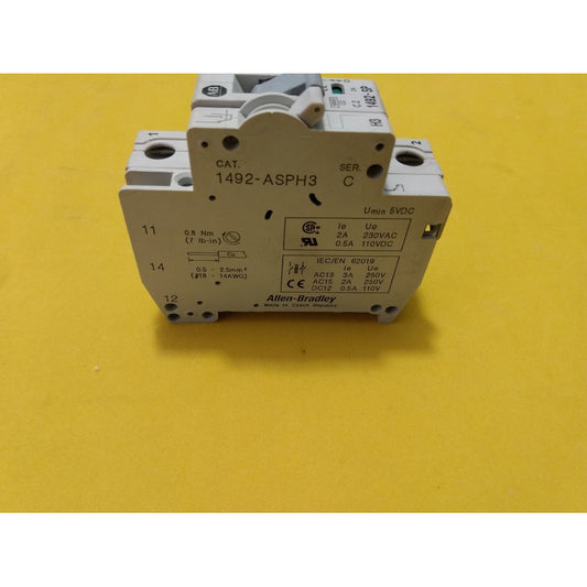 Allen-bradley 1492-sp1c020  Interruptor Con 1492-asph3