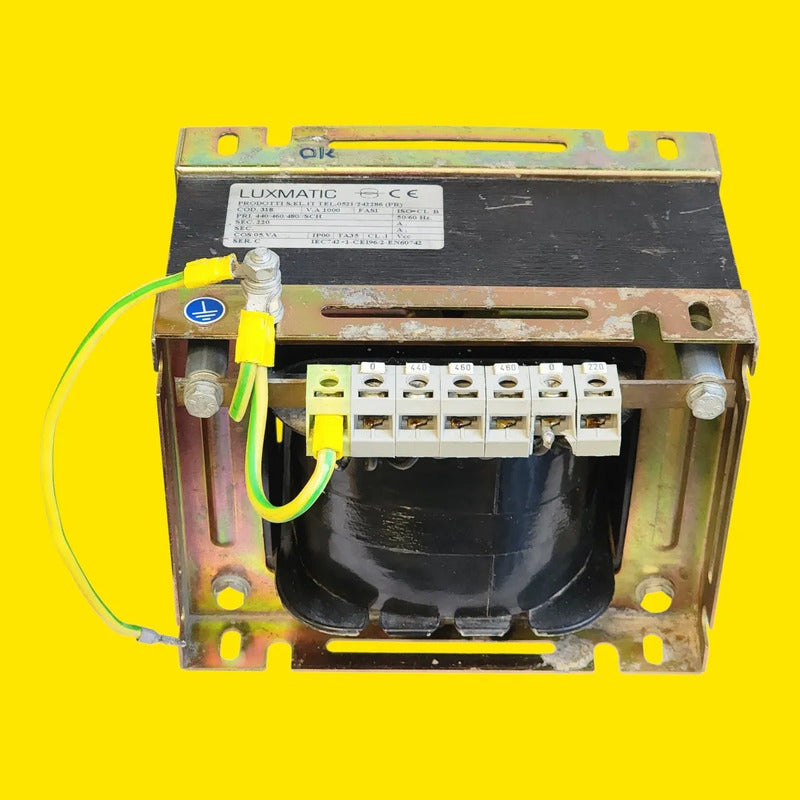Luxmatic 318 Transformador Industrial 1000va 440/220v Negro