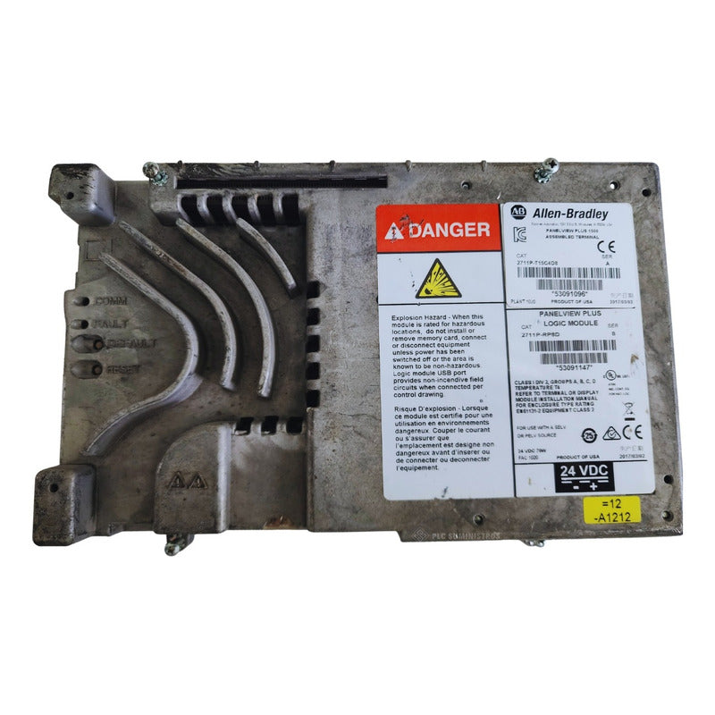 Allen Bradley 2711p-rp8d Módulo Lógico Panelview Plus. Usado