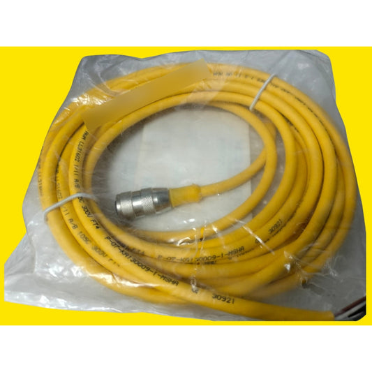 Cable Turck Rk 4.5t-5/s715 Id U2297-45 M12 5 Hilos 5 Metros Amarillo