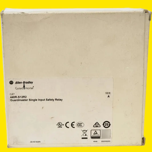 Allen-bradley 440r-s12r2 Relevador De Seguridad Guardmaster