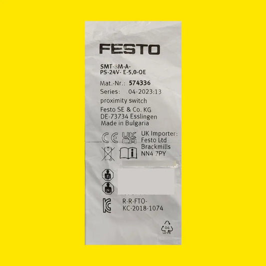 Sensor Proximidad Festo Smt-8m-a-ps 24v 5m Industrial