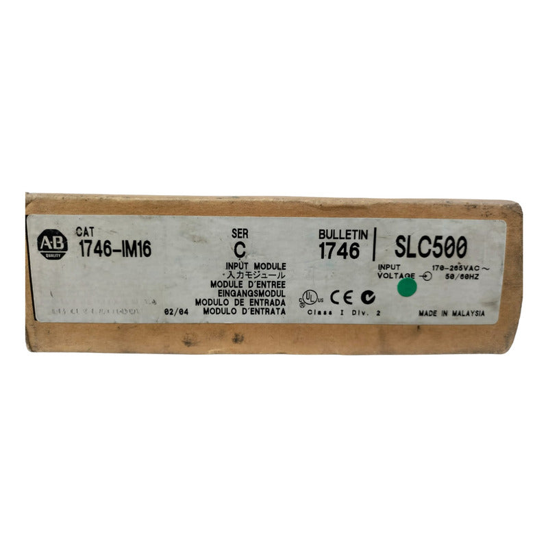 Allen-bradley 1746-im16 Modulo De Entrada Ca 16 Canales