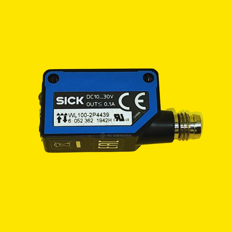 Sick Wl100-2p4439 (6052362) Sensor Fotoeléctrico 10-30vcc.