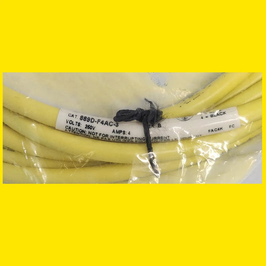 Allen-bradley 889d-f4ac-3 Cable M12 Hembra 4 Pines