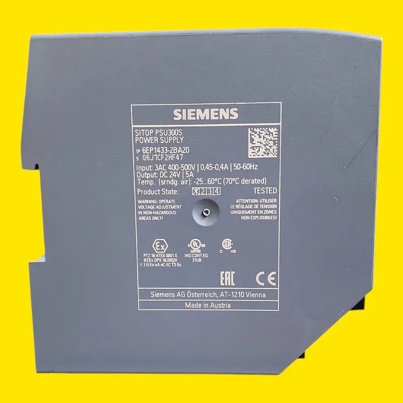 Siemens 6ep1433-2ba20 Fuente De Alimentación Sitop 24v Dc