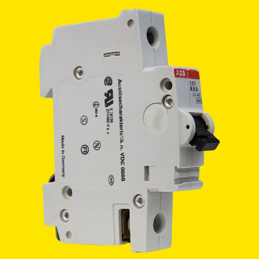 Abb S271-k8a Breaker Automático 1 Polo 8a Riel Din