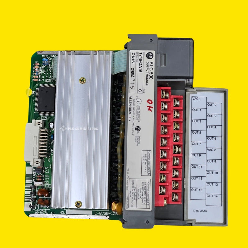 Allen Bradley 1746-oa16 Modulo De Salidas Triac Slc 500
