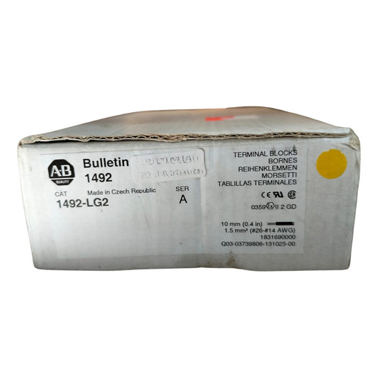 Allen-bradley 1492-lg2  Terminal Blocks Bulletin 1492 48pz