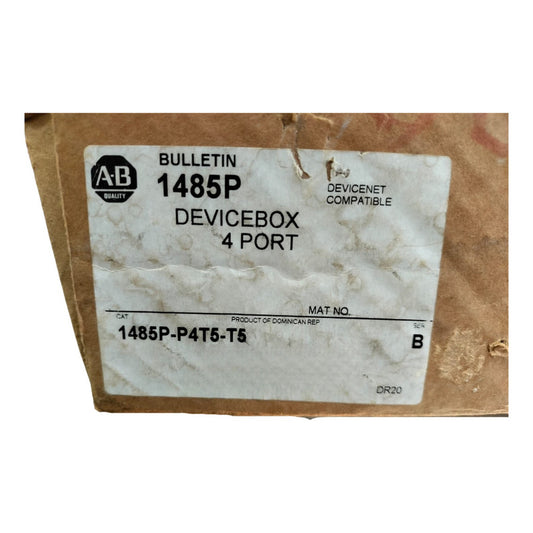 Allen-bradley 1485p-p4t5-t5 Devicebox De 4 Puertos