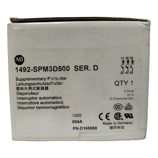 Allen-bradley 1492-spm3d500 50a.