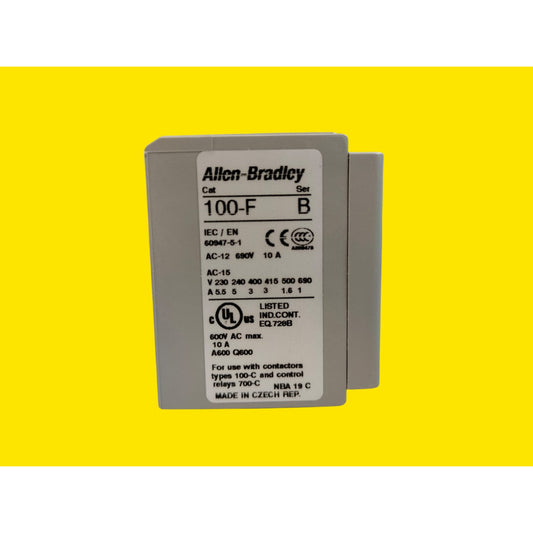 Allen-bradley 100-fa04 Bloque De Contactos Auxiliares