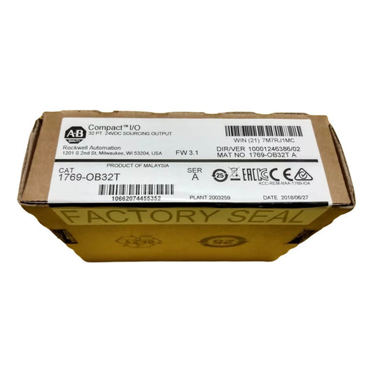Allen-bradley 1769-ob32t 24vdc Sourcing Output
