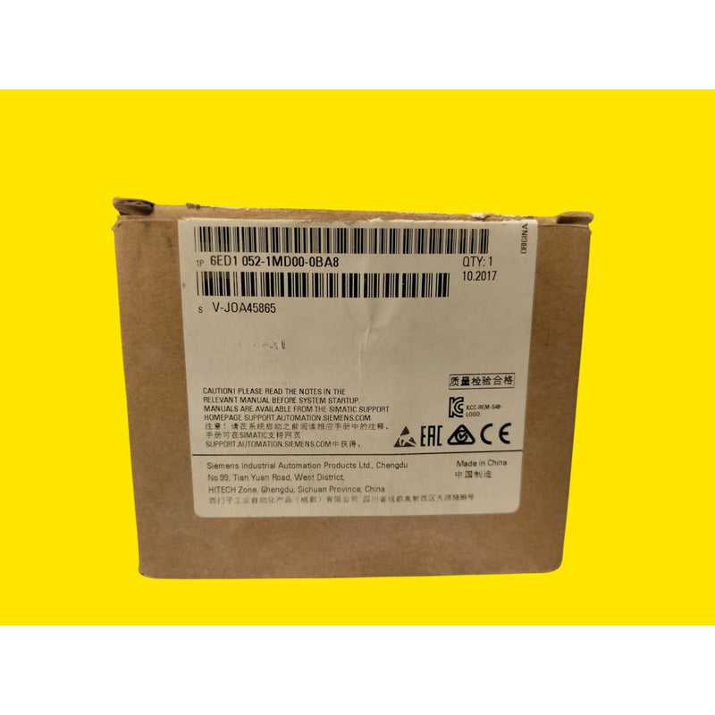 Siemens 6ed1 052-1md00-0ba8 Modulo Logico