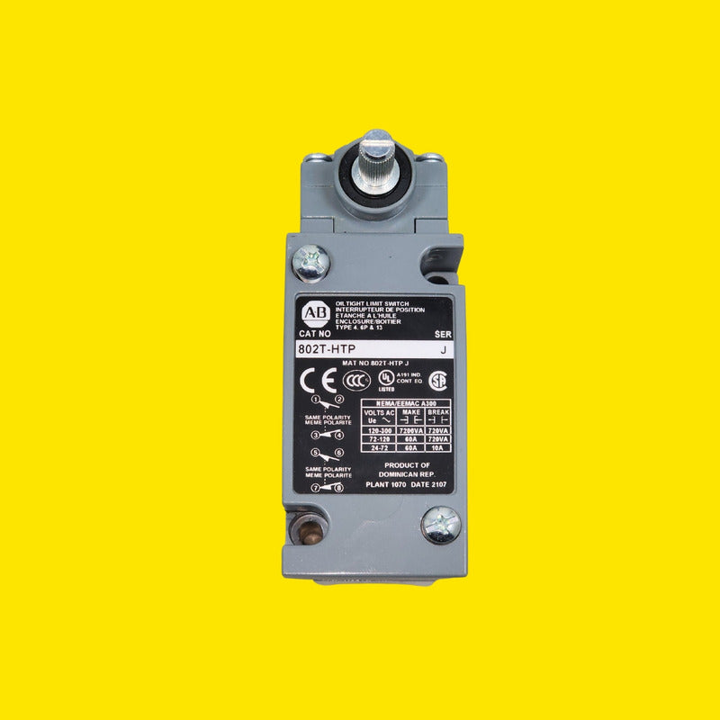 Allen Bradley - Allen Bradley 802t-htp Interruptor De