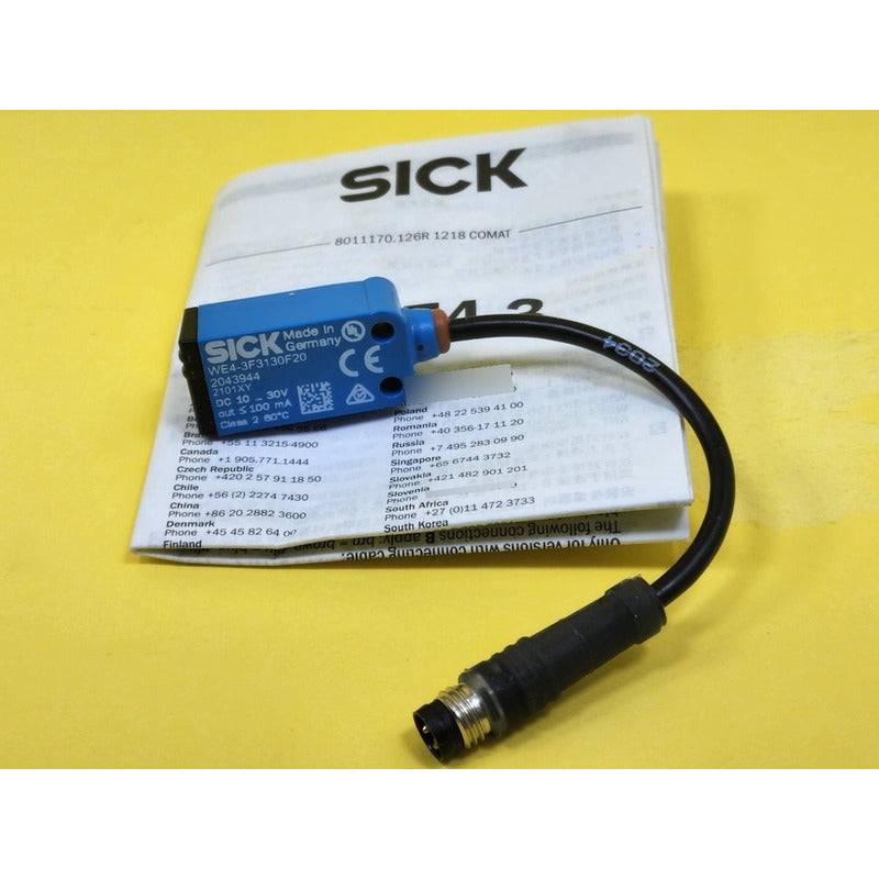 Sick We4-3f3130f20 Sensor 2 043 944
