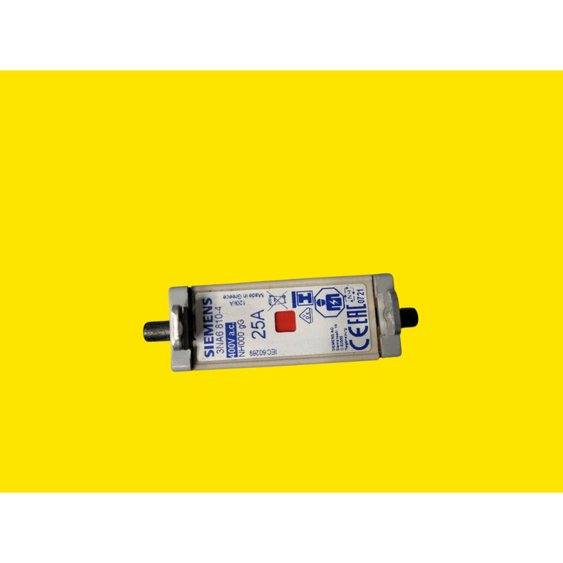 Siemens 3na6 810-4 Cartucho De Fusible