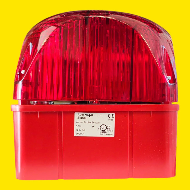 Auer Signal 874662310 Baliza Xenon Roja 120vac Ip66