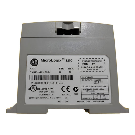 Allen-bradley 1762-l40bxbr Micrologix 1200 Plc.