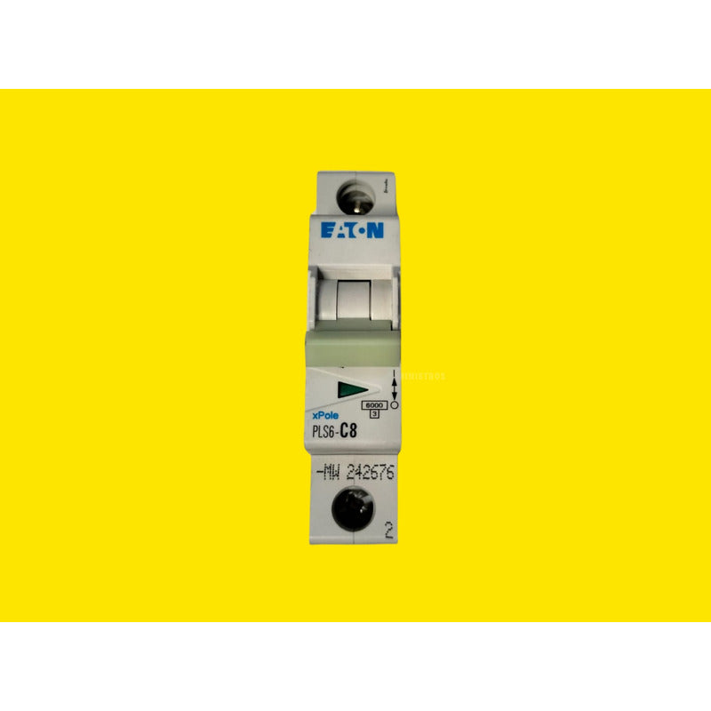 Eaton Xpole Pls6-c8-mw Interruptor Autom. Blanco