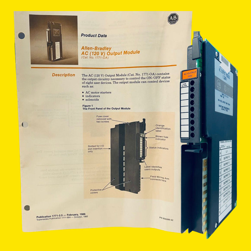 Allen Bradley 1771-oa Modulo De Salida Ac